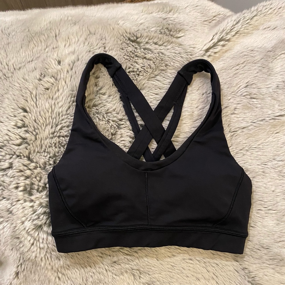Lululemon Black Bra